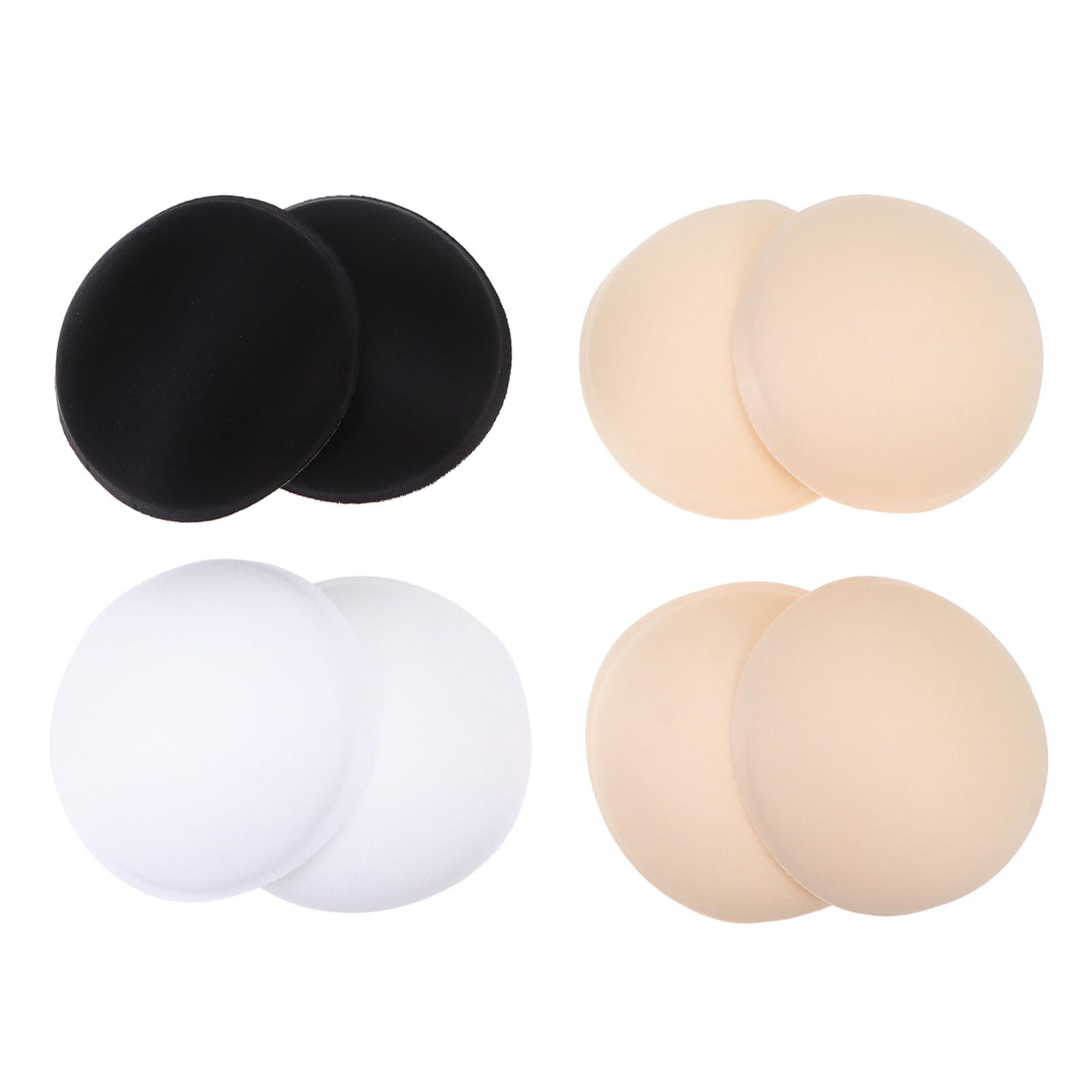 KESYOO 4Pairs Padded Bra Insertss Bra Pads Bra Inserts Push up Cup Push Up Sports Bra Pad Enhancer Shaper for Women Girls