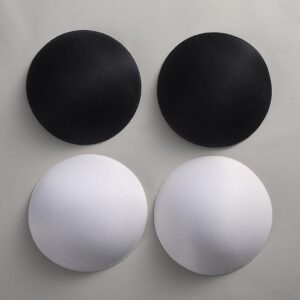 ifundom False Breasts 6 Pairs Round Bra Pads Inserts Removable Bra Cups Inserts Breathable Bra Insert Pads for Bikini Swimsuit Sport Bra Sports Bras