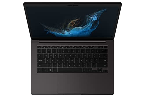 SAMSUNG 14" Galaxy Book2 Business Laptop Computer, i5-1240P / 16GB / 256GB, Windows 11 PRO, 12th Gen Intel vPro 28W Processor w/ Enhanced Security, ‎NP641BED-KA2US, Graphite