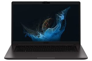 samsung 14" galaxy book2 business laptop computer, i5-1240p / 16gb / 256gb, windows 11 pro, 12th gen intel vpro 28w processor w/ enhanced security, ‎np641bed-ka2us, graphite