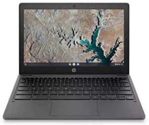 hp chromebook 11.6" hd (1366 x 768) anti-glare laptop, mediatek mt8183 octa-core, 4 gb ram, 32 gb emmc, media card reader, wi-fi, bluetooth, webcam, chrome os, ash gray