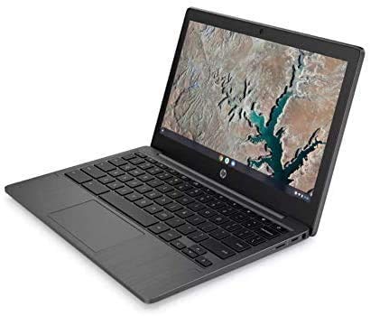 HP Chromebook 11.6" HD (1366 x 768) Anti-Glare Laptop, MediaTek MT8183 Octa-Core, 4 GB RAM, 32 GB eMMC, Media Card Reader, Wi-Fi, Bluetooth, Webcam, Chrome OS, Ash Gray