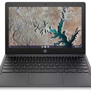 HP Chromebook 11.6" HD (1366 x 768) Anti-Glare Laptop, MediaTek MT8183 Octa-Core, 4 GB RAM, 32 GB eMMC, Media Card Reader, Wi-Fi, Bluetooth, Webcam, Chrome OS, Ash Gray