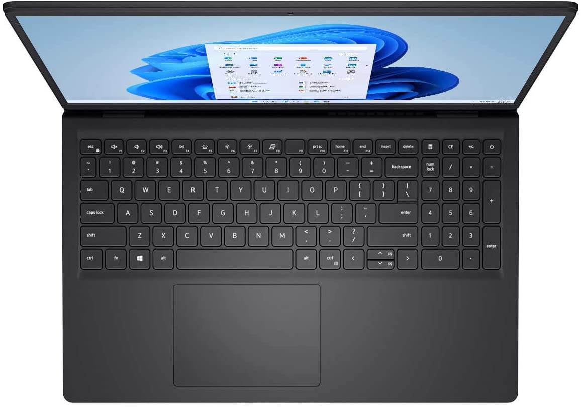 Dell Inspiron 3511 Windows 11 Pro Touchscreen Laptop, 15.6” Full HD Display, Intel Quad Core i5-1135G7, 16GB DDR4 RAM, 256GB SSD + 1TB HDD, Intel Iris Xe Graphics, Webcam HDMI, Wi-Fi, Bluetooth, Black