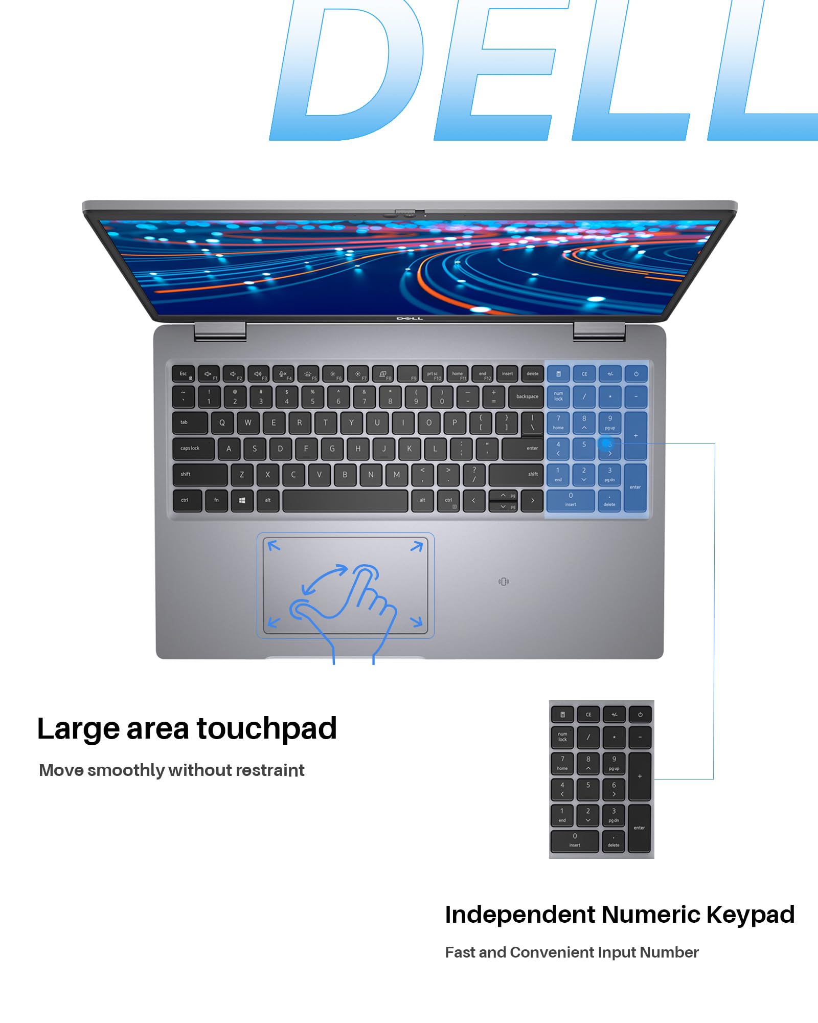 Dell 2023 Newest Latitude 5520 Laptop, 11th Gen Intel Core i5-1145G7, 32 GB RAM, 1 TB NVMe SSD, Wi-Fi & Bluetooth, HDMI, Windows 10 pro