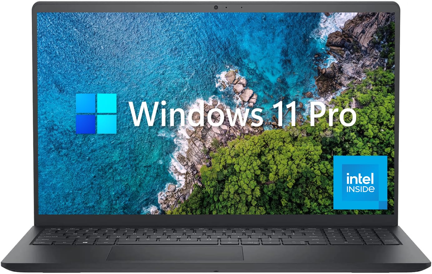 Dell 15.6" Inspiron Business Laptop with Windows 11 Pro, Intel Quad-Core i5-1135G7 Processor, 20GB RAM, 1TB SSD, Full HD IPS Display, HDMI, Webcam, Black