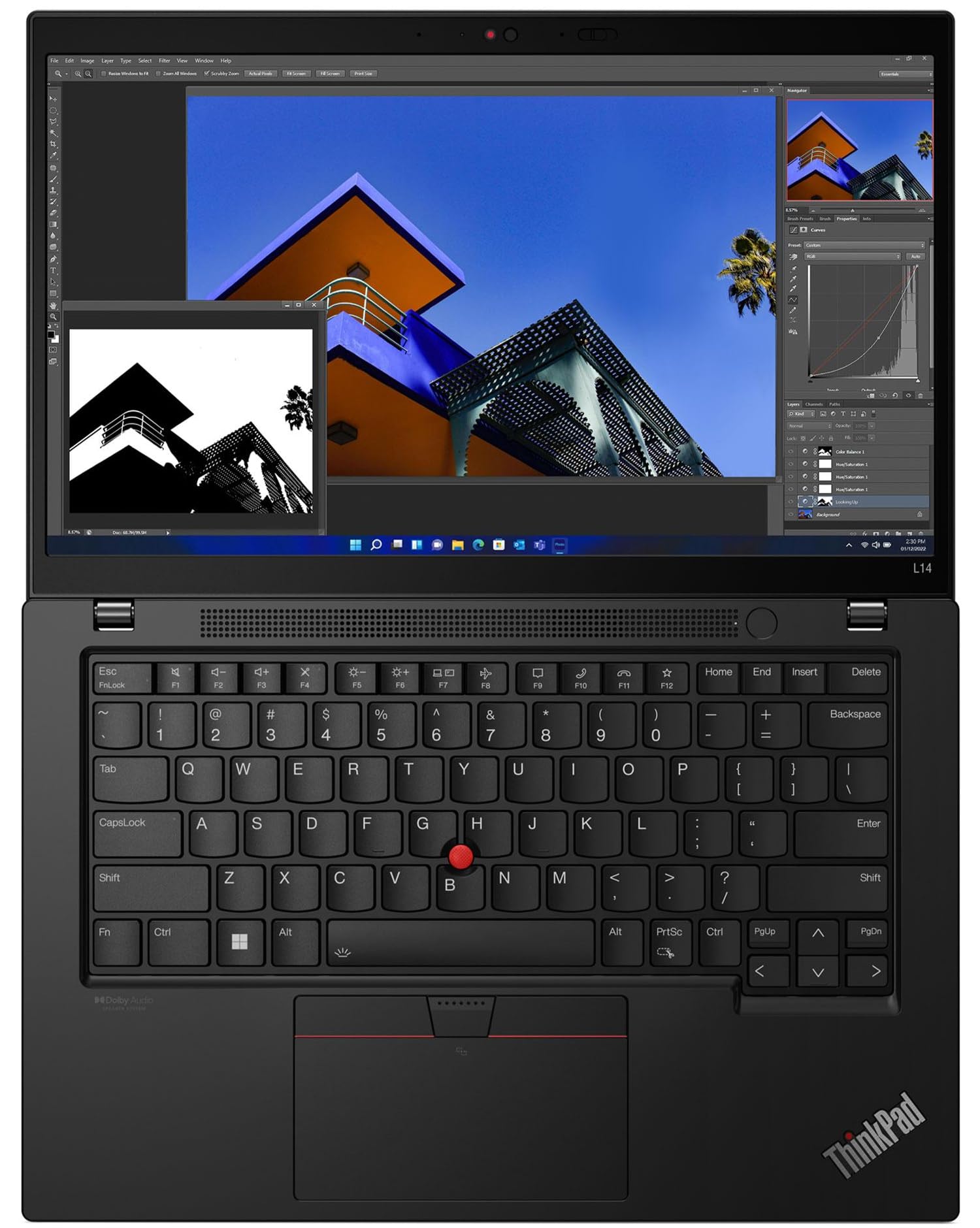 Lenovo ThinkPad L14 Gen 3 Touchscreen 14.0" FHD IPS Home & Business Laptop (Intel i5-1235U 10-Core, 16GB RAM, 256GB PCIe SSD, Intel Iris Xe, WiFi 6, Bluetooth 5.2, Webcam, HDMI, Win 11 Pro) with Hub