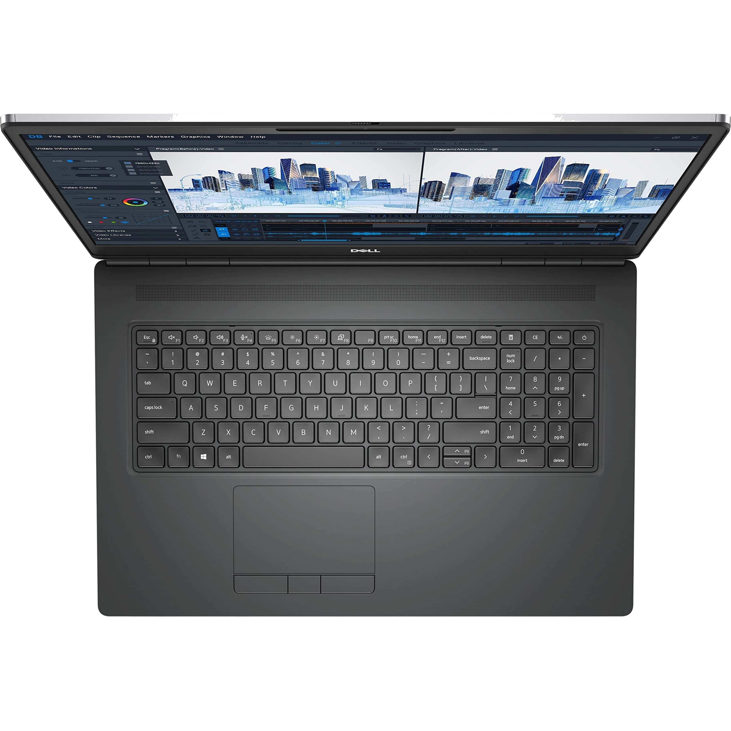 Dell Precision 7000 7760 17.3" Mobile Workstation - Full HD - 1920 x 1080 - Intel Core i5 11th Gen i5-11500H Hexa-core (6 Core) 2.90 GHz - 8 GB RAM - 256 GB SSD - Gray