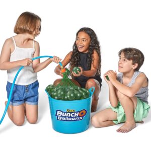 Bunch O Balloons 100 Grenade Rapid-Filling Self-Sealing Water Balloons by ZURU, (Model: 56112Q), Green