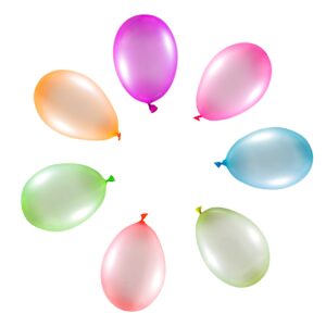 Prextex 600 Easy Fill Water Balloons - Bulk Balloon Pack for Water Sports Fun, Splash Fights for Swimming Pool Backyard Toy and Outdoors, Summer Outdoor Water Game and Party Favors