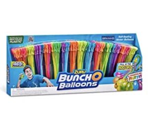 ZURU Bunch O Balloons 465 Rapid-Fill Self-Tying Recyclable Water Balloons (14 Stems)