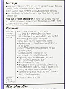 3M ESPE 12105F PerioMed 0.63% Stannous Fluoride Oral Rinse Concentrate Refill, Tropical Fruit Flavor, 10 oz. Bottle with Pump