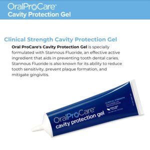 Oral ProCare Cavity Protection Gel | Clinical Strength, Formulated with Stannous Fluoride, Fresh Mint Flavor |4 oz.