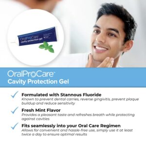 Oral ProCare Cavity Protection Gel | Clinical Strength, Formulated with Stannous Fluoride, Fresh Mint Flavor |4 oz.