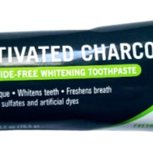 Activated CharcoalExtreme - Fluoride Free - Whitening Toothpaste (1-Pack)