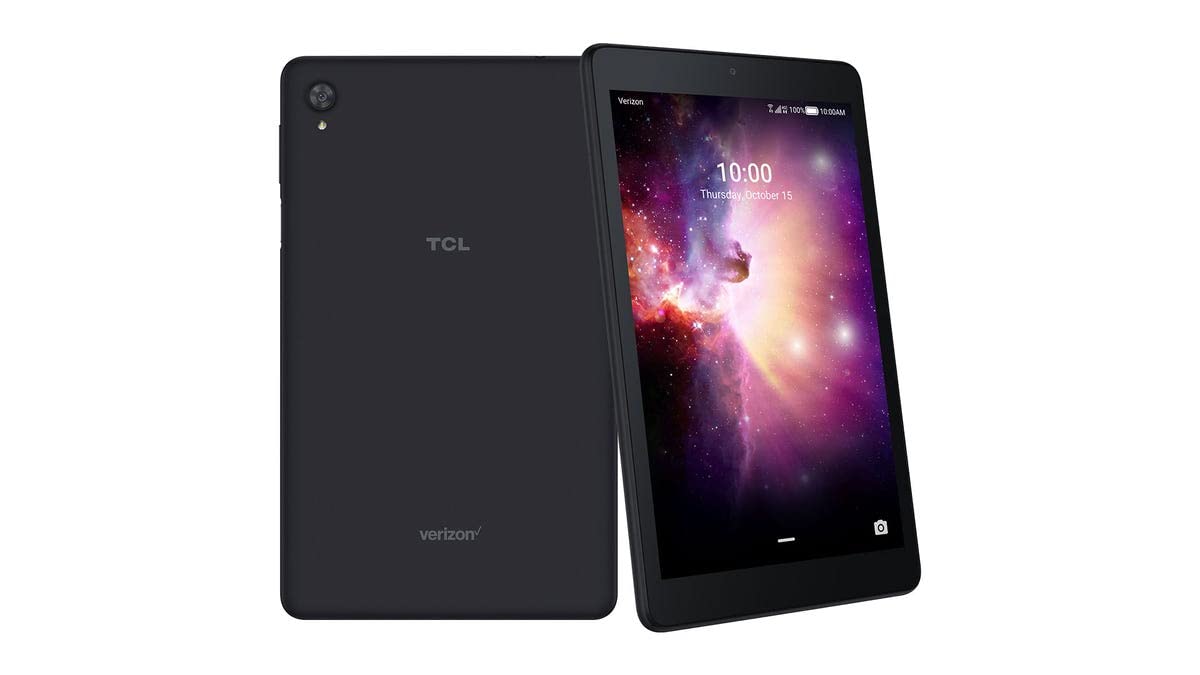 TCL Tab 8" LTE and Wi-Fi 32gb Black-Verizon Wireless- (RENEWED)