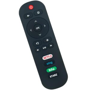 RC280 Replacement Remote fit for TCL Roku TV 32S305 49S405 49S403 43S303 55S403 32S301 50FS3800 32S3750 32S3800 32S4610R 32S3850A 32S3700 43FP110 40FS4610R 43S405 40S305 43S305 55S405 32FS4610R 32S800