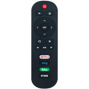 RC280 Replacement Remote fit for TCL Roku TV 32S305 49S405 49S403 43S303 55S403 32S301 50FS3800 32S3750 32S3800 32S4610R 32S3850A 32S3700 43FP110 40FS4610R 43S405 40S305 43S305 55S405 32FS4610R 32S800