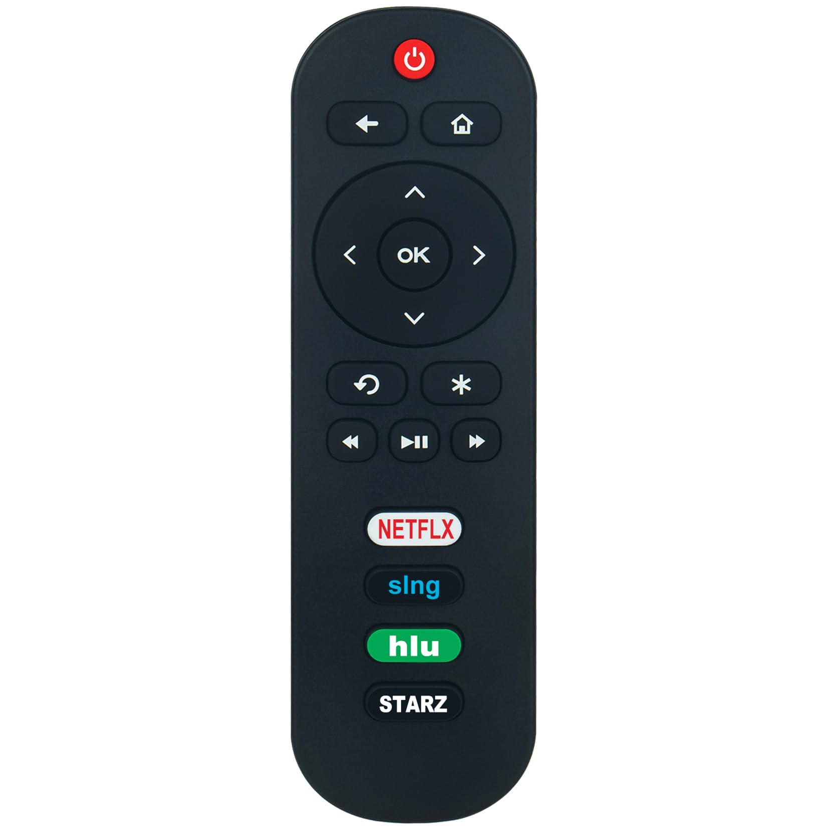 RC280 Replacement Remote fit for TCL Roku TV 32S305 49S405 49S403 43S303 55S403 32S301 50FS3800 32S3750 32S3800 32S4610R 32S3850A 32S3700 43FP110 40FS4610R 43S405 40S305 43S305 55S405 32FS4610R 32S800