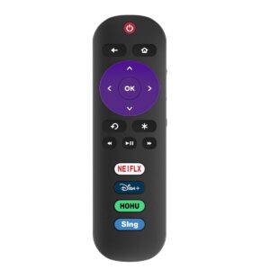 New Universal Replace Remote Control fit for TCL ROKU TV for Hisense Roku TV for Sharp Roku TV for ONN Roku TV for Insignia Roku TV for TCL Roku TV for Westinghouse Roku TV for JVC Roku TV