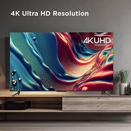 TCL 85-Inch Q6 QLED 4K Smart TV with Google TV, Streaming UHD, Dolby Vision, Dolby Atmos, HDR Pro+, Game Accelerator Enhanced Gaming, Voice Remote, Compatible with Alexa (85Q650G, 2023 Model)