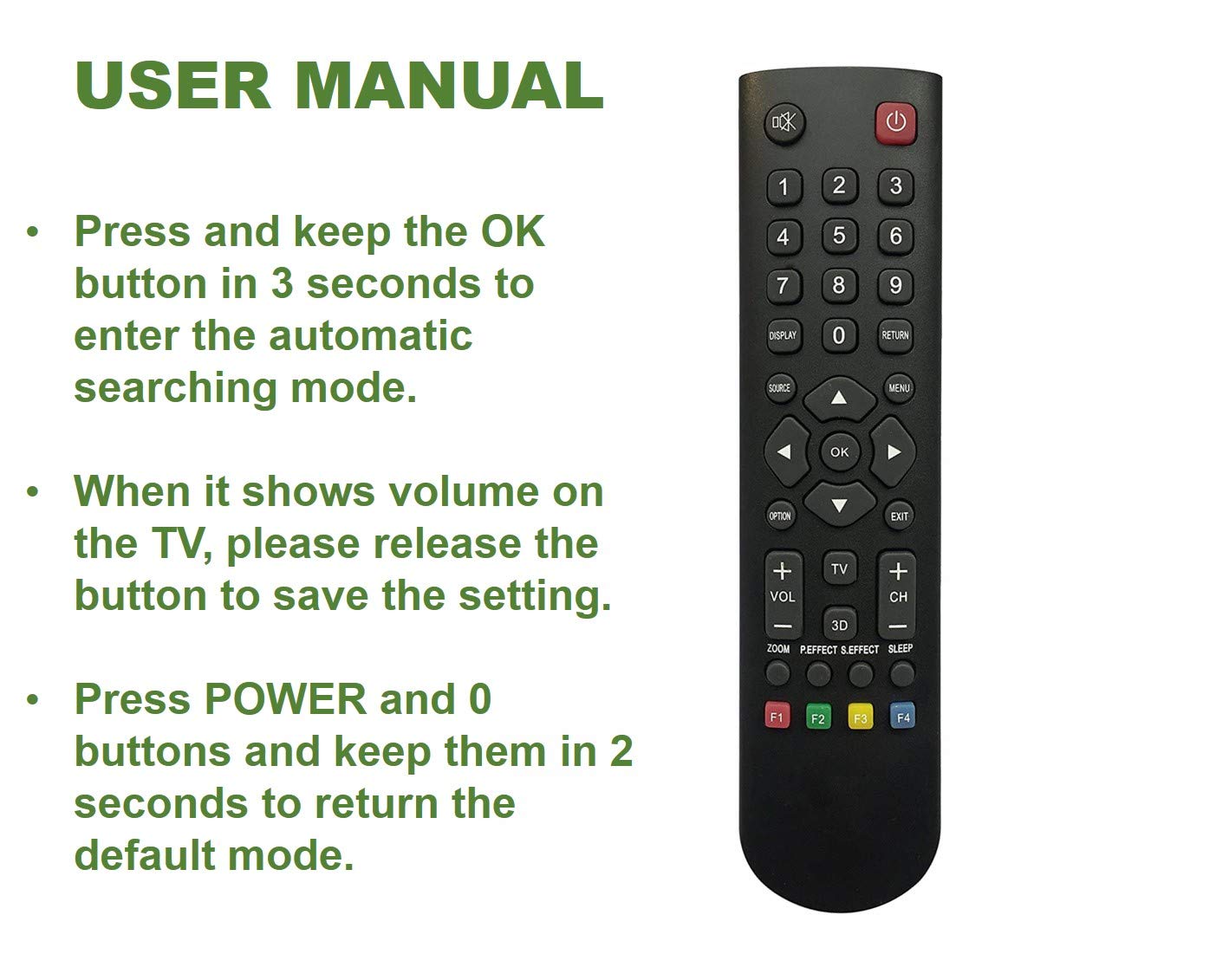 Remote Control Replacement for All TCL LCD LED Smart TV (NOT work for TCL ROKU TV and TCL Fire TV)