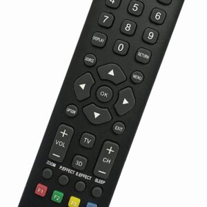 Remote Control Replacement for All TCL LCD LED Smart TV (NOT work for TCL ROKU TV and TCL Fire TV)