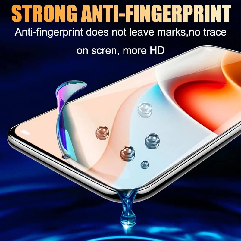 LXEEOLX [2pcs HD Transparent Hydrogel Screen Protector for TCL 20 Pro 5G, High Sensitivity Soft TPU Hydrogel Protective Film [Anti Scratch][Anti-Oil][Bubble Free](Not Glass Film)