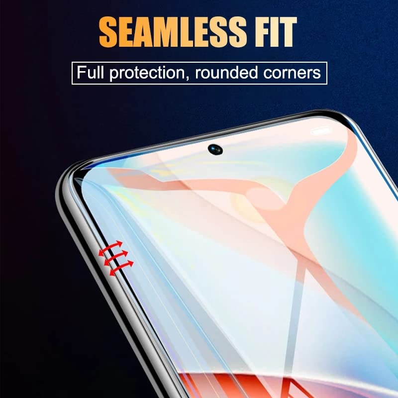 LXEEOLX [2pcs HD Transparent Hydrogel Screen Protector for TCL 20 Pro 5G, High Sensitivity Soft TPU Hydrogel Protective Film [Anti Scratch][Anti-Oil][Bubble Free](Not Glass Film)