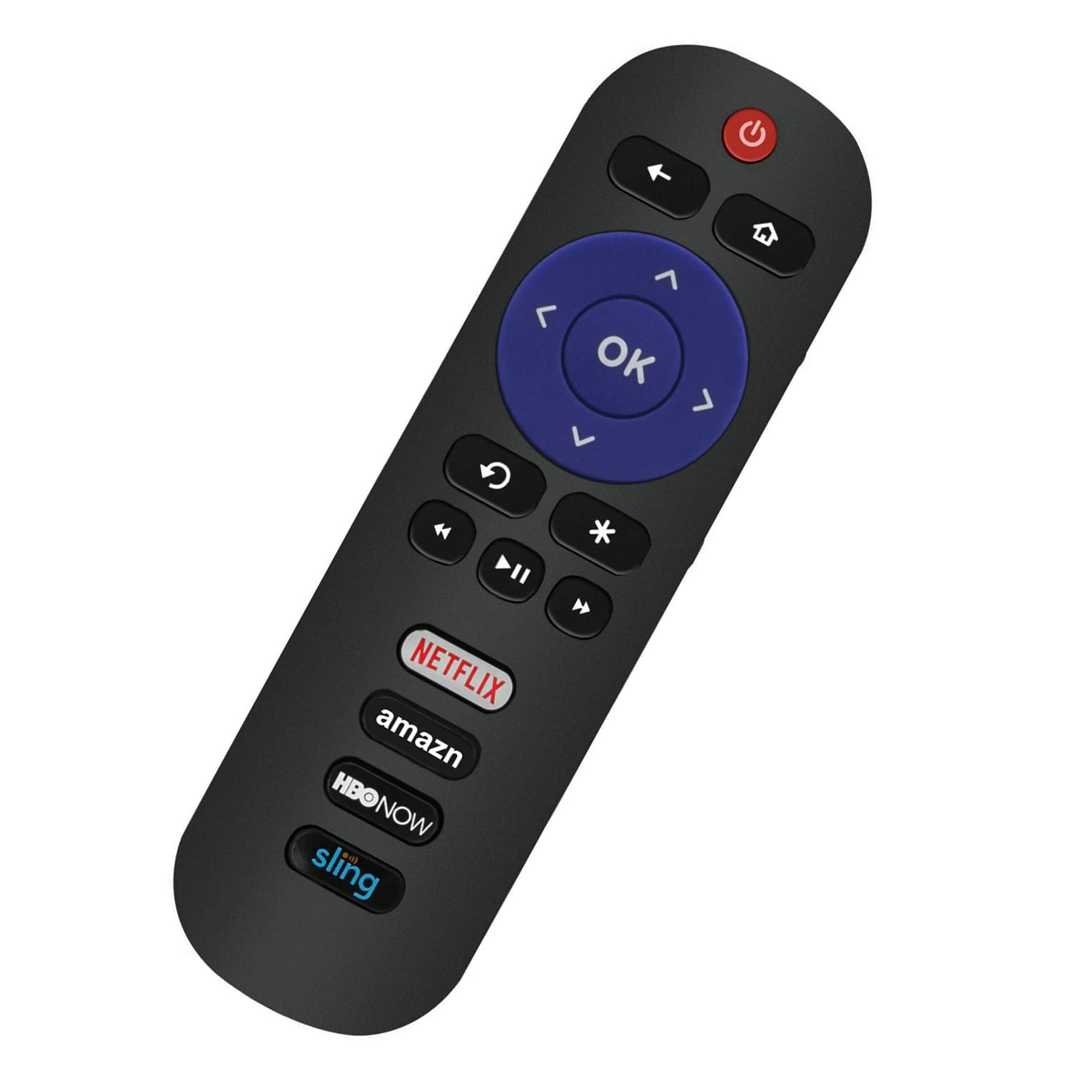 RC280 Replace Remote Control Applicable for TCL Roku TV 55S405 40S3800 50UP120 65S401 32S301 32S850 32S3700 32S3750 43FP110 43UP120 48FS3700 48FS3750 50FS3850 28S3750 32S3800 32S3850 32S3850A 32S3850B