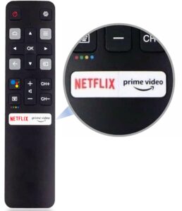 remote rc802v fnr2 fit for tcl android 4k smart tv 40s334 50s434 55s434 75s434 40s330 70s430 32s334 55s435 50s435 43s434 32s6500a 65p8s 65p8 49s6800fs 32s6500s 32a325 [no voice function]