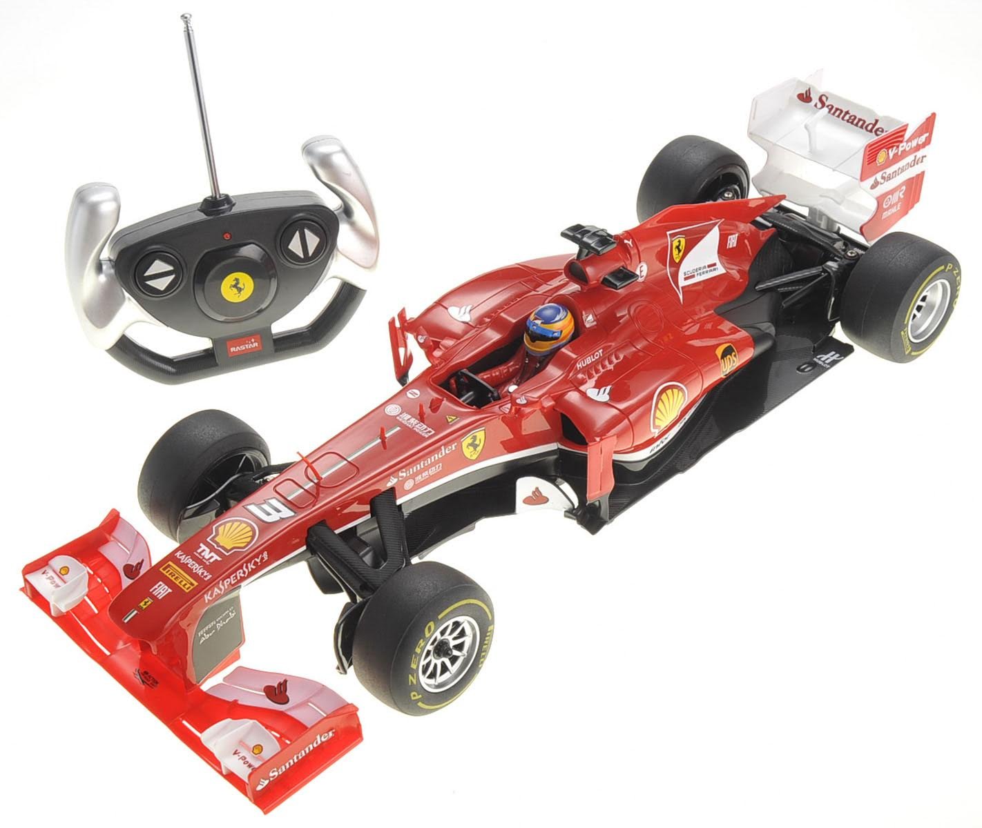 Adams Toy Heaven 1:12 Scale Formula One F1 RTR Official Licensed Model Ferrari Fast Electric RC Car Full Function
