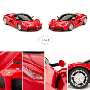 RASTAR 1/24 Scale Radio Control Model Car 48900 - Ferrari LaFerrari - Red