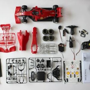 RASTAR RC Car Kits to Build 1/16 Scale Compatible with Ferrari SF 1000 RC Car Assembly Building Kit with Remote, 65pcs DIY, STEM Kits for Kids Ages 8+