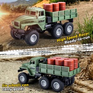 TICTTGA Gifts for 7 Year Old boy Age 6-8 Army Toys for Boys Age 4-7 Kids Remote Control car for Boys 4-7 Remote Control Trucks for Boys 8-12 4WD 1:16 Scale Toy