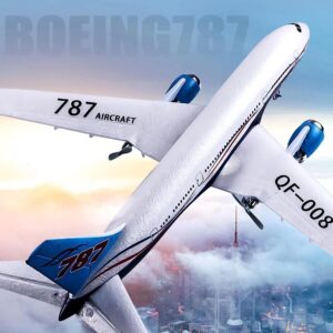 LBKR Tech RC Plane Remote Control Airplane Ready to Fly 3 Channels RC Airplane B787 Remote Control Plane for Kids Boys Adults Beginners Children