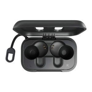 Skullcandy Dime In-Ear Wireless Earbuds, 12 Hr Battery, Microphone, Works with iPhone Android and Bluetooth Devices - Chill Grey