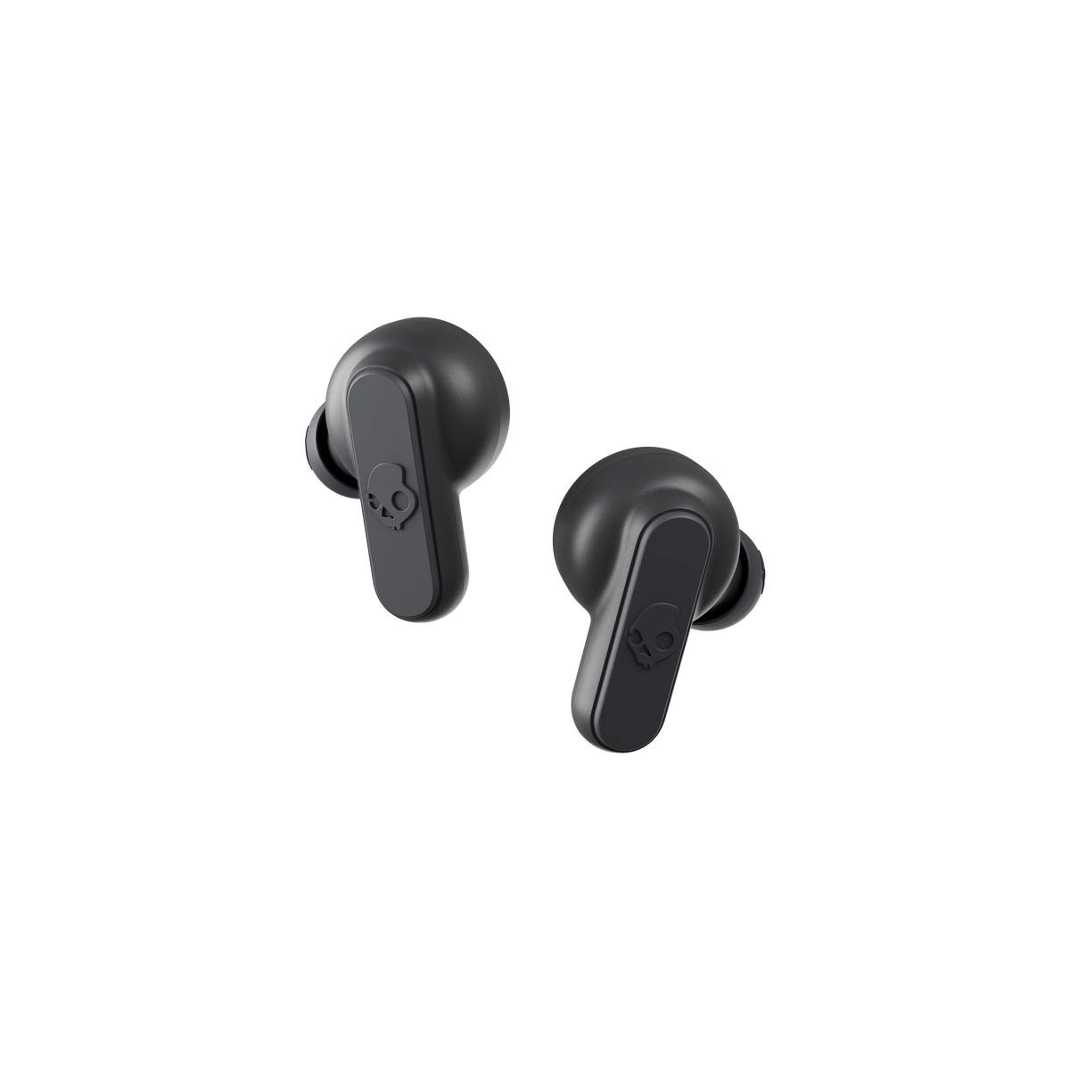 Skullcandy Dime In-Ear Wireless Earbuds, 12 Hr Battery, Microphone, Works with iPhone Android and Bluetooth Devices - Chill Grey