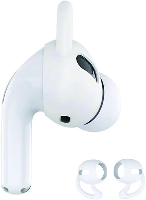 Single Replacement L Earbud for AirPods Pro 1st Generation with Detachable Ear Hooks Left Ear Side