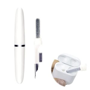 2022 new cleaner kit for airpods pro and 1/2 multifunction cleaning pen with soft brush for bluetooth earphones case (white1.0)