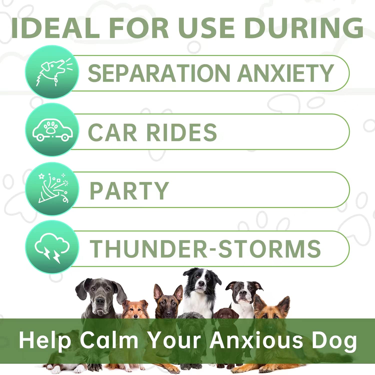 Hemp Calming Chews for Dogs with Anxiety and Stress - Dog Anxiety Relief, Separation, Storms, Barking - Melatonin, Hemp Oil, Valerian Root, L-Tryptophan, Chamomile -180 Dog Calming Treats - Duck