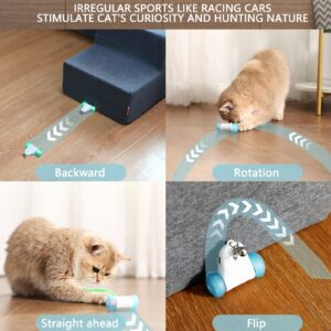 CZPET Cat Toys Kitten Jump Exercise Interactive Replaceable Elastic Automatic Toy Funny Cat Teaser Various Developmental Puzzle Toys Feather Mouse