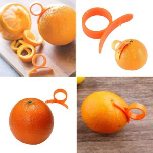 Vegetable Peeler, Potato Peelers for Kitchen Stainless Steel Multi-function Set Fruit Peeler For Kitchen and Household Tools Y & I Shape Swivel Blades with ​2 Orange Citrus Peelers