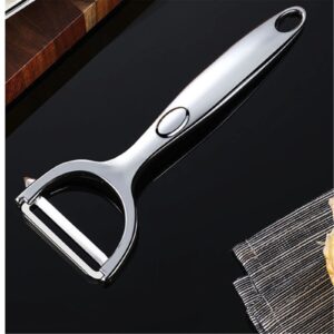 Vegetable Peeler,Fruit,Apple, Potato Peeler Stainless Steel Sharp photato Cutter Y-Shaped kitchen Gadget Peeling Portable Home Kitchen Tools-5 Years of Warranty