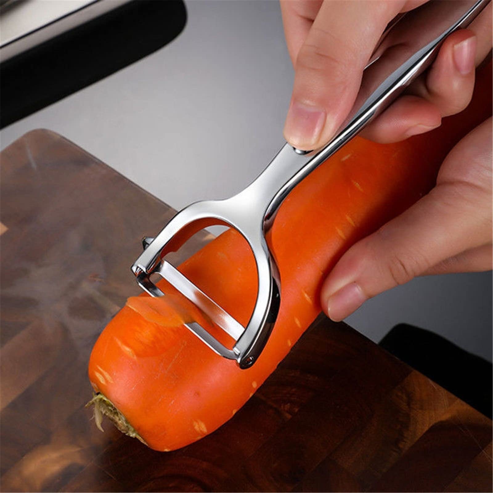 Vegetable Peeler,Fruit,Apple, Potato Peeler Stainless Steel Sharp photato Cutter Y-Shaped kitchen Gadget Peeling Portable Home Kitchen Tools-5 Years of Warranty