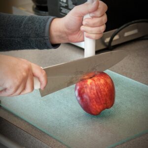 Prep N' Pop Vegetable/Potato Helper - Fork Pierce Hold, Peel Slice Chop, Release