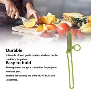 Vegetable Peeler,Stainless Steel Fruit Peeler,Sharp Stainless Steel Blades Food Grade Potato Carrot Melon Peeling Tool Kitchen Gadget for Home Kitchen(green)