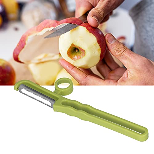 Vegetable Peeler,Stainless Steel Fruit Peeler,Sharp Stainless Steel Blades Food Grade Potato Carrot Melon Peeling Tool Kitchen Gadget for Home Kitchen(green)