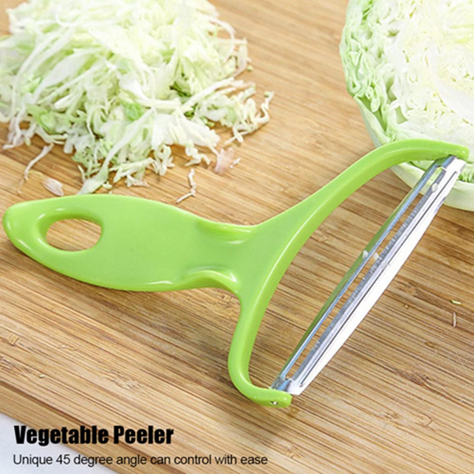 Wide Mouth Vegetable Peeler Parer Cabbage Potato Carrot Graters for Home Kitchen Effortless Peeling