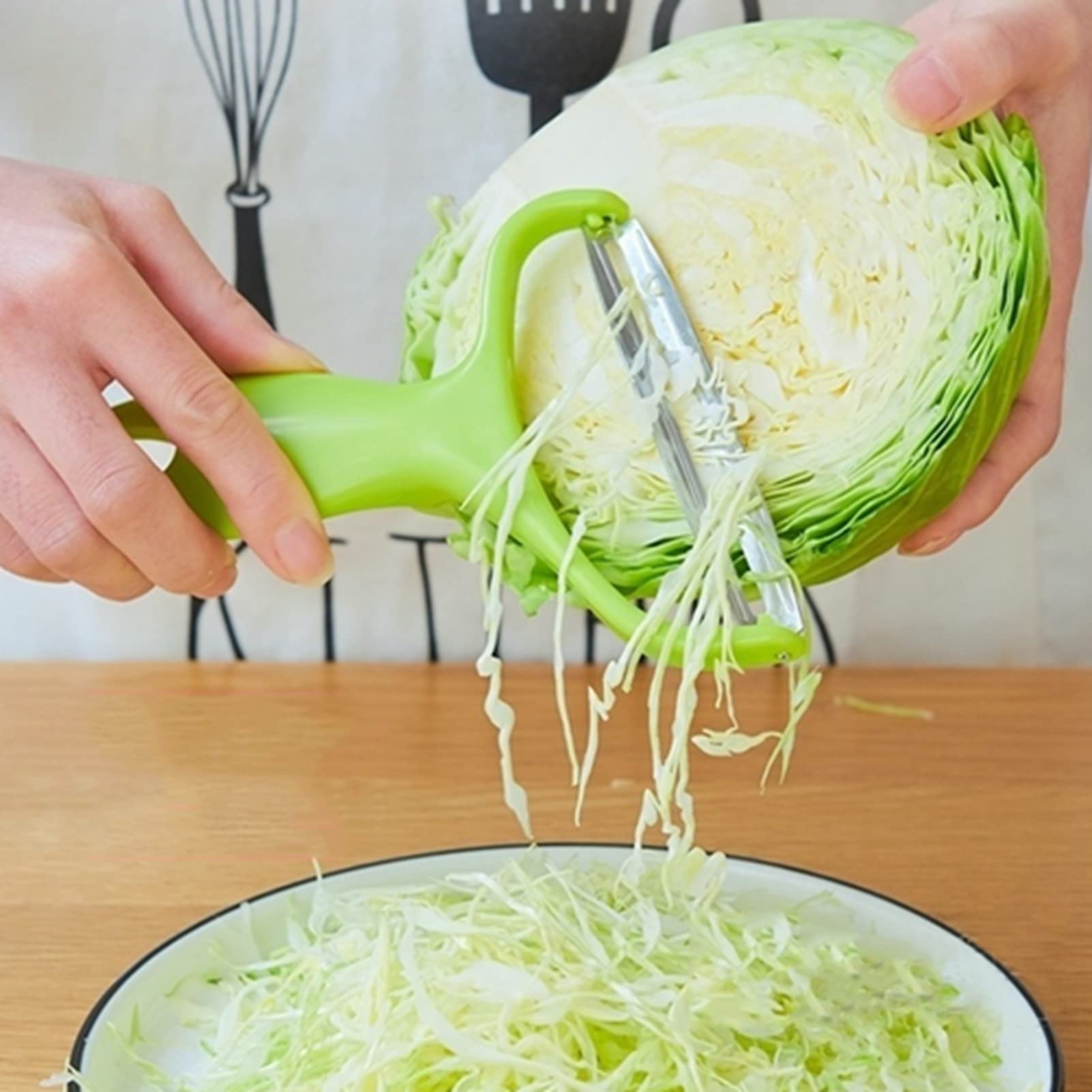 Wide Mouth Vegetable Peeler Parer Cabbage Potato Carrot Graters for Home Kitchen Effortless Peeling